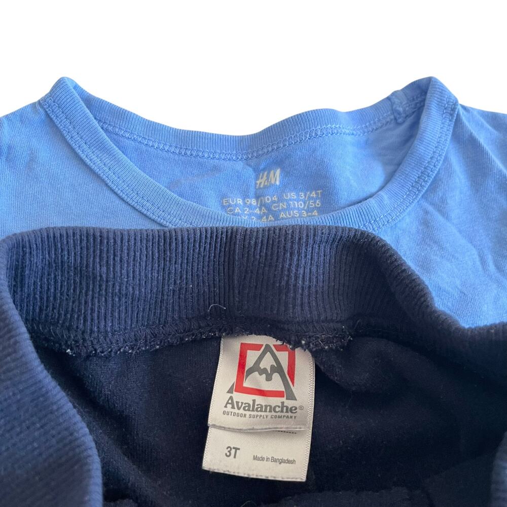 Boys Fall Winter Tops Bottoms Mix and Match Bundle size 3 - Picture 3 of 11